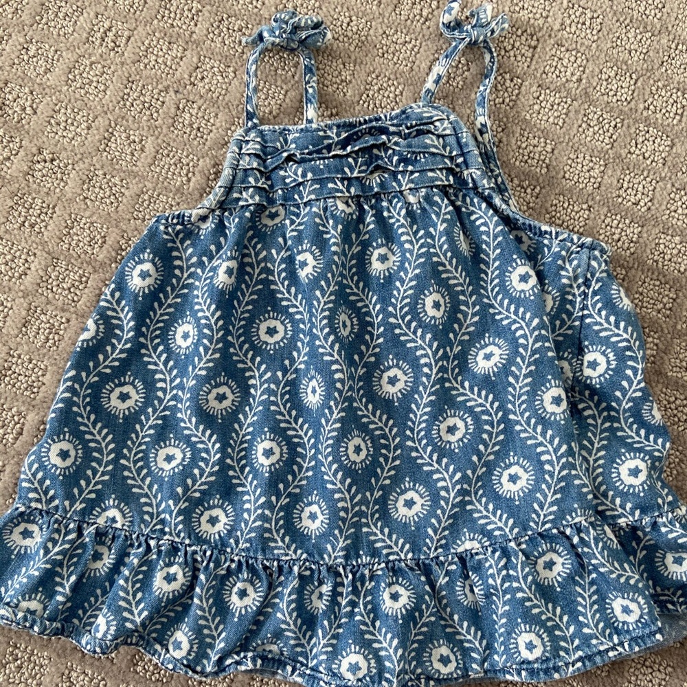 Baby gap denim dress